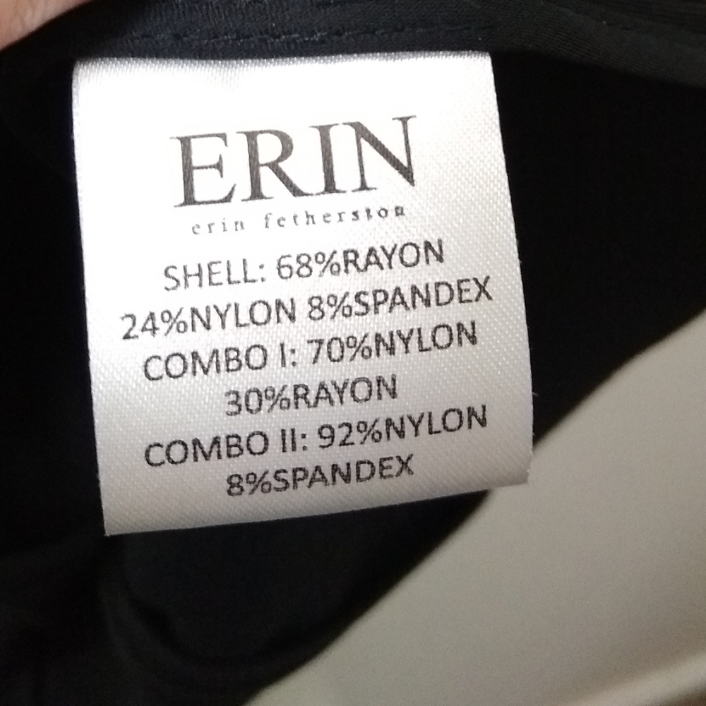 ERIN FETHERSTON ALL FOR YOU BLACK COCKTAIL DRESS 4 - Picture 7 of 8